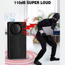 YNF 防盜震動警報器,10 級可調靈敏度,110dB 車用警報系統,無線遙控防盜裝置,適用於汽車、卡車、露營車、電動單車、摩托車及動力運動車輛 - SF04R - 查看 5