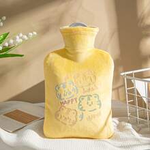 Reusable And Hot Water Bottle Made Of High-Quality, Leak-Proof PVC Material, Random Color, 500ml Capacity, For Home, Office, And Travel - Ideal For Hot And Cold Drinks. - Cute Hot Water Bottle - View 12