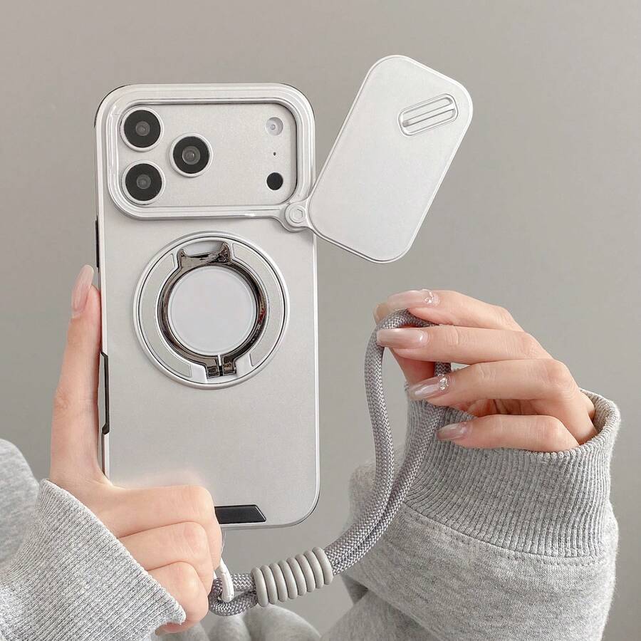 Order & Follow Store To Get Free Lanyard, Lens Slide Cover Kickstand Anti-Drop Phone Case + Braided Rope + Wrist Strap Phone Case / Compatible With Apple 18PROMAX/18PRO/17PROMAX/16promax/15promax/14promax/13promax/12promax/11promax/Compatible With Samsung S26/2524321u Phone Case Compatible With Xiaomi 17TPRO Compatible With Honor 600PRO Compatible With Huawei Compatible With OPPO Compatible With Vivo Compatible With Moto Compatible With Transsion