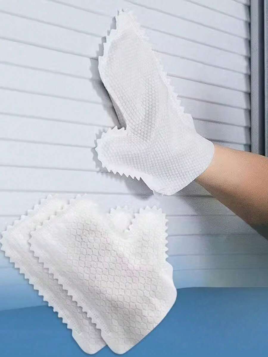 50pcs Ultra Soft Microfiber Cleaning Gloves, Lint-Free Reusable Washable Dusting Gloves, Dry & Wet Use, Multi-Purpose Household Cleaning Tools, Suitable For Kitchen, Home, Furniture, Car, Window Cleaning - Multicolor - View 1