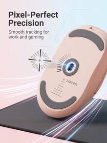 EWEADN Q5 Bluetooth 2.4G Dual-Mode Silent Wireless Mouse 500mAh 2400DPI Lightweight Portable Office Mouse With Visible Battery Indicator Suitable For Laptop/PC/MAC - View 7