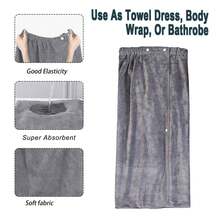 Quick-Dry Microfiber Adjustable SPA Bath Wrap Towel, Holiday Gift Choice - Fresh Lavender Christmas Fragrance, Suitable For Holiday Gifting, Summer Wedding, Home Bathroom Decor - Multicolor - View 5