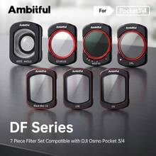 Ambitful DF Magnetic Lens Filter For Osmo Pocket 3 Pocket 4, UV CPL 1/4 Black Mist Pro-Mist VND2-32 Wide Angle Conversion Lens, Cinematic Video Filter Set - View 4