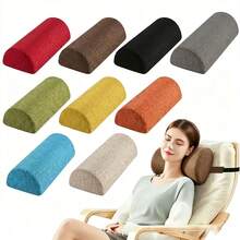 1 pieza Repuesto de reposacabezas para silla de gravedad cero, almohada de soporte de cuello suave universal, correa ajustable, reposacabezas cómodo y transpirable, adecuado para sillas de descanso de ocio al aire libre, sillas de patio y de playa - Multicolor - Ver 7