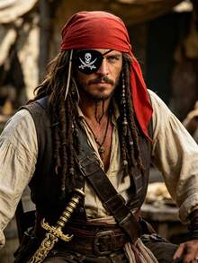 Conjunto de 3 Peças Pirata Bandana Vermelha Tapa-Olho de Caveira Espada Curta de Plástico Vintage Fantasia de Festa de Halloween Acessórios de Fantasia de Pirata do Caribe Role Play Conjunto de Fantasia de Festa Performance de Palco Acessórios de Roupa Engraçada - Visão 5