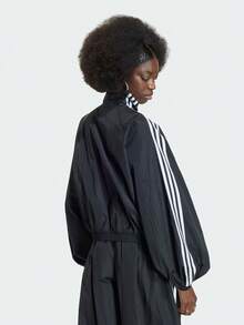 Adidas Originals Women's BALLOON TT Sports Woven Jacket Without Hood KY5045 - Black - View 4