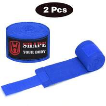 2Pcs 3m Boxing Hand Wraps, Elastic Muay Thai Kickboxing Hand Bandage For Fighting Training - Multicolor - View 8