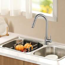 Miumaeov Durable Mixer Tap Anti-Corrosion 10-Year Service Life Complete Installation Kit DIY Quick Assembly Vibration-Proof Multi-Layer Bubble Aerator Sink Faucet - A - View 3