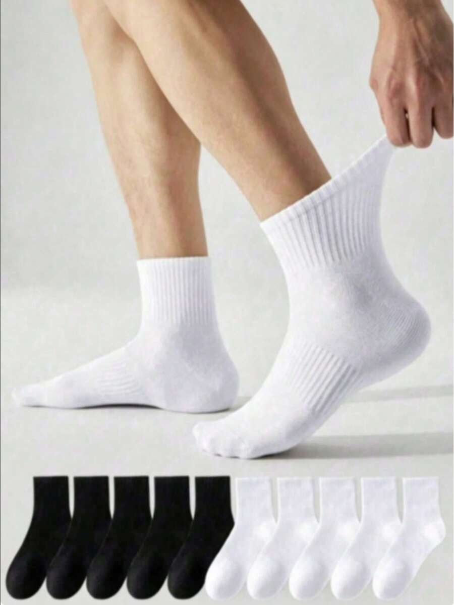 5 Pairs High Quality Men's Short Socks, Breathable Nylon Sports Socks, Mesh Design, Casual Sports Summer Thin Short Socks - Multicolor - View 1
