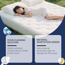 Fabric Sofa Foam Cleaner, Gentle And For Fabric Materials, Removes Stubborn Stains From Mattresses, Coffee Stains, Urine Stains, Oil Stains With One Wipe. 150ml Portable Foam Design, Dense Foam For Easy Operation, Multi-Purpose For Cleaning Sofas, Carpets, Fabric Furniture, Christmas Gift - Liquid - View 6