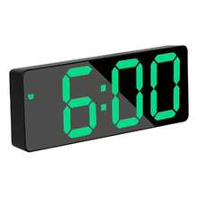 Desk & Table Clocks - Green Light - View 1