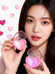 LILYBYRED LUV BEAM Blush Duo Palette 02 JOY BEAM, Tekstur Beludru Panggang, Formula Pengontrol Minyak, Kilau Alami yang Bercahaya, Warna Tahan Lama yang Dapat Dibangun, Perona Pipi Harian, Hadiah Kecantikan Korea - 02 #CahayaPenuhKegembiraan - View 10