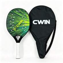 Beach Tennis Racket With Storage Bag, Lightweight Anti-Slip Handle Beach Tennis Racket, Suitable For Adult Beginners Outdoor Beach Sports Training - Multicolor - View 12