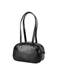 Bolso de hombro para mujer PUMA Mini Grip Bolso de viaje al aire libre uso diario casual Bolso de mano Bolso de hombro 092846-03 - Negro-Blanco cálido - Ver 2