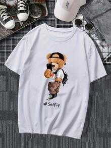 Women T-Shirts - 白色 - 查看 1