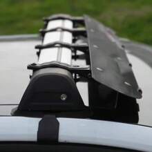 Universally Mount Fit Rooftop 106cm/42" CrossBar Wind Fairing Air Deflector Kit - A - View 4