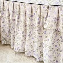 3-Piece Skin-Friendly Korean Princess Style Lace Bed Skirt Set, Includes 1 Bed Skirt And 2 Pillowcases, Breathable Polyester Fabric, High-Definition Print, Suitable For All Seasons, Perfect For Home Or Dorm Decor - Multicolor - View 8