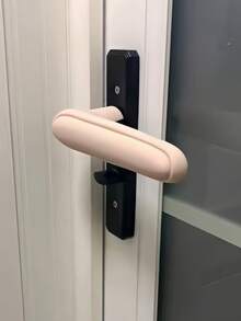 2pcs Silicone Door Handle Covers - Anti-Collision, Protective Window And Door Handle Sleeves - Multicolor - View 3