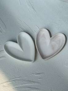 SILIKE LUFEI DIY Crystal Resin Mold Heart-Shaped Dish Mold Pendant Box Silicone Mold - Heart-shaped Silicone Mold - View 3