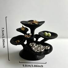 Creative Mushroom Shaped Storage Rack, Desktop Decor, Mysterious Mushroom Jewelry Display Stand, Minimalist Artistic Accessory Organizer - Multicolor - View 8