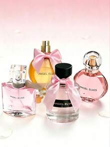4-Piece Womens Perfume Set, With Floral And Fruity Scents, Fresh Orange, Citrus And Orange Blossom Fragrance, Romantic And Long-Lasting For The Whole Day, Ideal For Dates, Parties, Daily Outings, Anniversary Or Birthday Gifts. - Fresh Tone - View 4