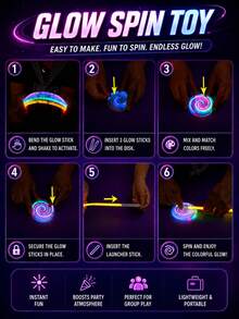 2/4pcs Luminous Lollipop Light Sticks, Luminous Party Props For Birthday Parties, Stage Performances, And Festive Atmosphere Creation,New Year, Christmas, Halloween Gifts ,Can Be Handheld As Decorations. - View 8
