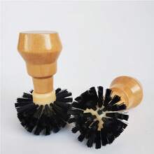 Coffee Machine Cleaning Brush, 51mm/58mm Espresso Portafilter Brush With Wooden Handle And Plastic Bristles, Coffee Powder Bowl Cleaning Tool, Suitable For Espresso Machine Accessories - Multicolor - View 4