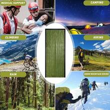 Portable Emergency Survival Sleeping Bag Made Of PE Material, Provides Warmth, Suitable For Outdoor Camping And Travel, Heat Resistant - Multicolor - View 3