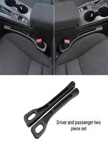 2pcs Car Seat Gap Storage Box, Dual Slot Design, Durable Leak-Proof Material, Can Store Keys, Phone, Cards, Coins, Reduce Seat Friction Noise, Elegant Car Interior Decor, Holiday Gift - Multicolor - View 7