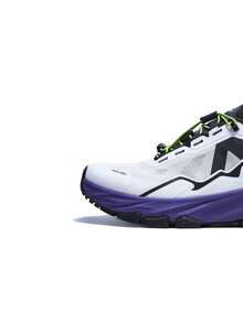 CAMEL CROWN Women's Mid Top Non-Slip Hiking Trail Running Shoes, No-Tie Laces - Aurora Purple - View 3