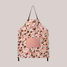 Celemek Saku Motif Macan Tutul untuk Dapur Rumah Tahan Air Anti Minyak Pakaian Kerja Memasak Wanita Tahan Kotoran Tahan Aus Celemek Pinggang Katering - MultiWarna - View 7