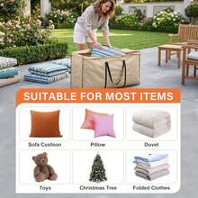 Patio Cushion Storage Bags - Multicolor - View 6