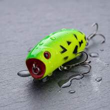 Mixed Fishing Lure Set With Storage Box, Minnow Crankbait Popper Metal Spoon Soft Worm Artificial Baits, Portable Lure Tackle Kit For Freshwater Saltwater Bass Trout Angling - Multicolor - View 6