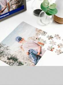 Personalized Puzzle Father's Day Gift, Adult Puzzle, Customized Photo Puzzle, Creative Gift For Dad/Him/Her - Multicolor - View 3