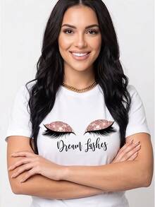 Women T-Shirts - 白色 - 查看 4