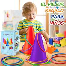 Ring Toss Games - Yellow - View 3