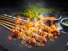8 Pieces Anti-Stick Barbecue Cooking Mat, Multi-Purpose Food Baking Sheet For Backyard Outdoor BBQ Cooking - 8pcs - View 4
