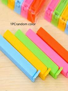 1/10pcs Multi-Color Portable Food Sealing Clips, Moisture-Proof Snack Freshness Clips, Essential For Dorm, Travel, Kitchen Storage And Organization, Christmas And Halloween Organizing Clips, Home And School Essentials - How Many - View 11