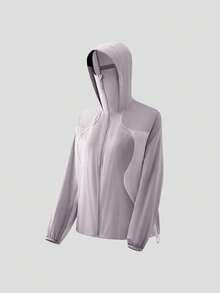 Beneunder Women's Quick-Dry Windproof Sun Protection Jacket (Regular Fit) WS840 - Dusty Purple - View 9