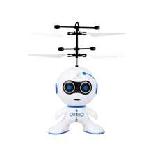 Kids Flying Drone Helicopter Toy With Proximity Sensor - Multicolor - View 10