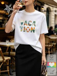 Women T-Shirts - 白色 - 查看 1