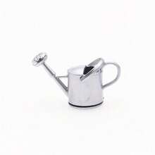 1/3pcs Mini Watering Can Micro Landscape DIY Decor, Iron Painted Craft, Bright Colors And Exquisite Design, Create Realistic Garden Scenery, Suitable For Miniature Courtyard, Countryside Scene, Landscape Handmade, Home Desktop Decoration, Fairy Garden Sand Table Layout Accessories - A - View 9