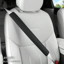 1件裝壓紋PU皮革汽車肩部套，30cm/50cm可選，舒適易安裝，四季通用，節日禮物，汽車內飾配件 - A - 查看 9