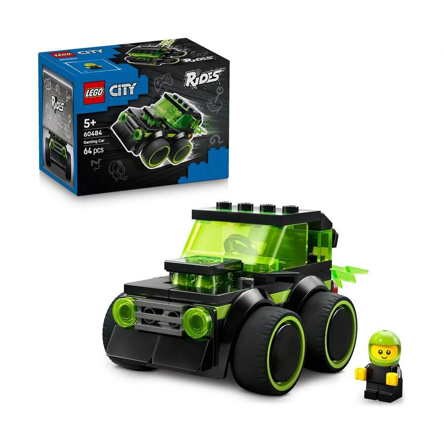 LEGO City Rides Gaming Race Car (60484) - 彩色 - 查看 1