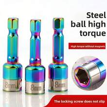New Hex Head Screws With Dovetail Thread, Colorful Steel Tile Drill Tail Screws 8mm, Specifically For Power Tool Use - Colored Steel Ball Sleeve Dovetail Screw /45/1/1 - View 2