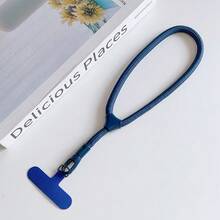1pc Phone Lanyard Wrist Strap, Premium Minimalist Self-Locking Anti-Loss Adjustable Length With Spacer, Short Polyester Hand Rope For Men And Women - Multicolor - View 8