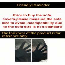 1pc Sofa Cover, Elastic Sofa Protector, Non-Slip Design, Soft & Comfortable Breathable, Fits All Sizes, Suitable For All Seasons & Themes, Machine Washable Sofa Cushion Cover - Red - View 3
