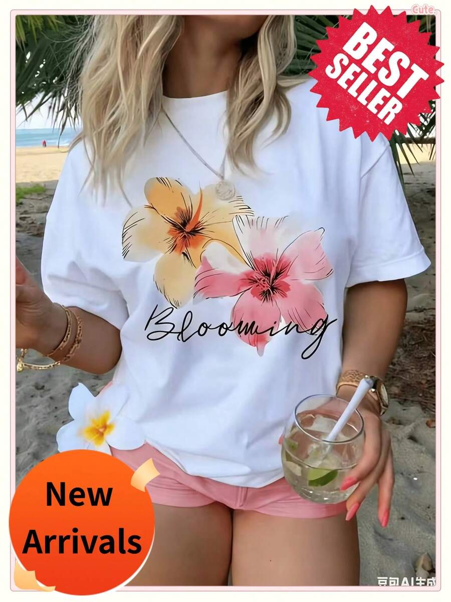 Women Outdoor Tees & Tanks - 白色 - 查看 1