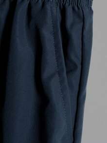 Women's Spring/Autumn Casual Sports Cargo Pants, Lightweight With Pockets, Outdoor, Jogging, Casual, Sports - Navy Blue - View 4