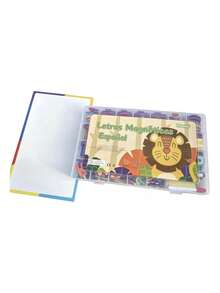 Educational Magnetic Board With 258 Letters, Numbers, And Symbols - Multicolor - View 9